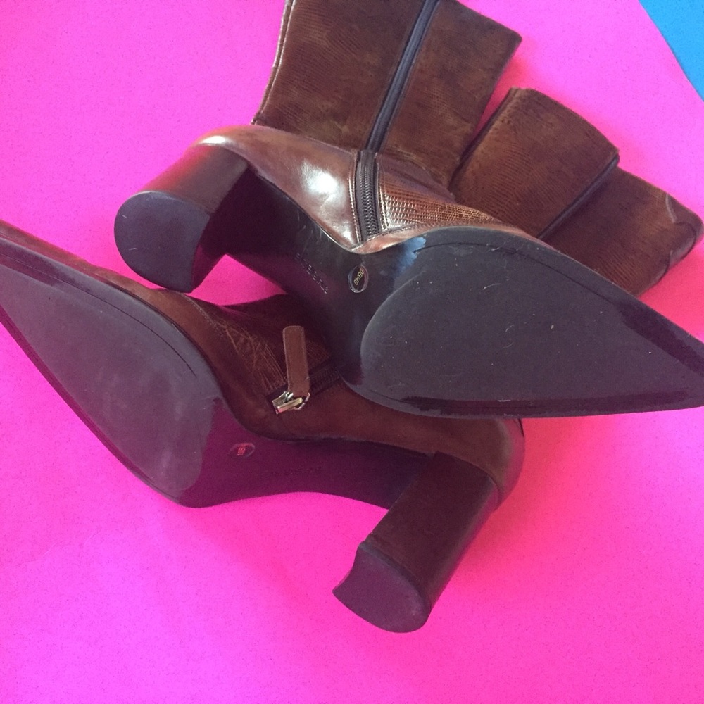 COPY - BCBGirl brown leather boots - Picture 6 of 6